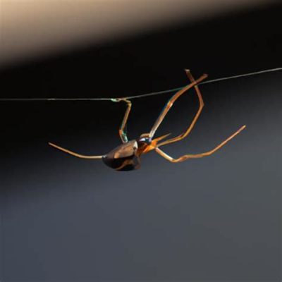 Dancing Dagger-Leg Spider: A Fascinating Glimpse into the World of Nocturnal Prowlers and Masterful Camouflage Artists!